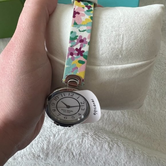 Kate Spade Rainey Park Reversible Quartz White Dial Ladies Watch - Picture 6 of 16